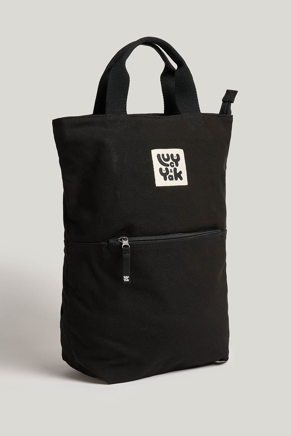 Dylan - Canvas Backpack in Black - Image 2